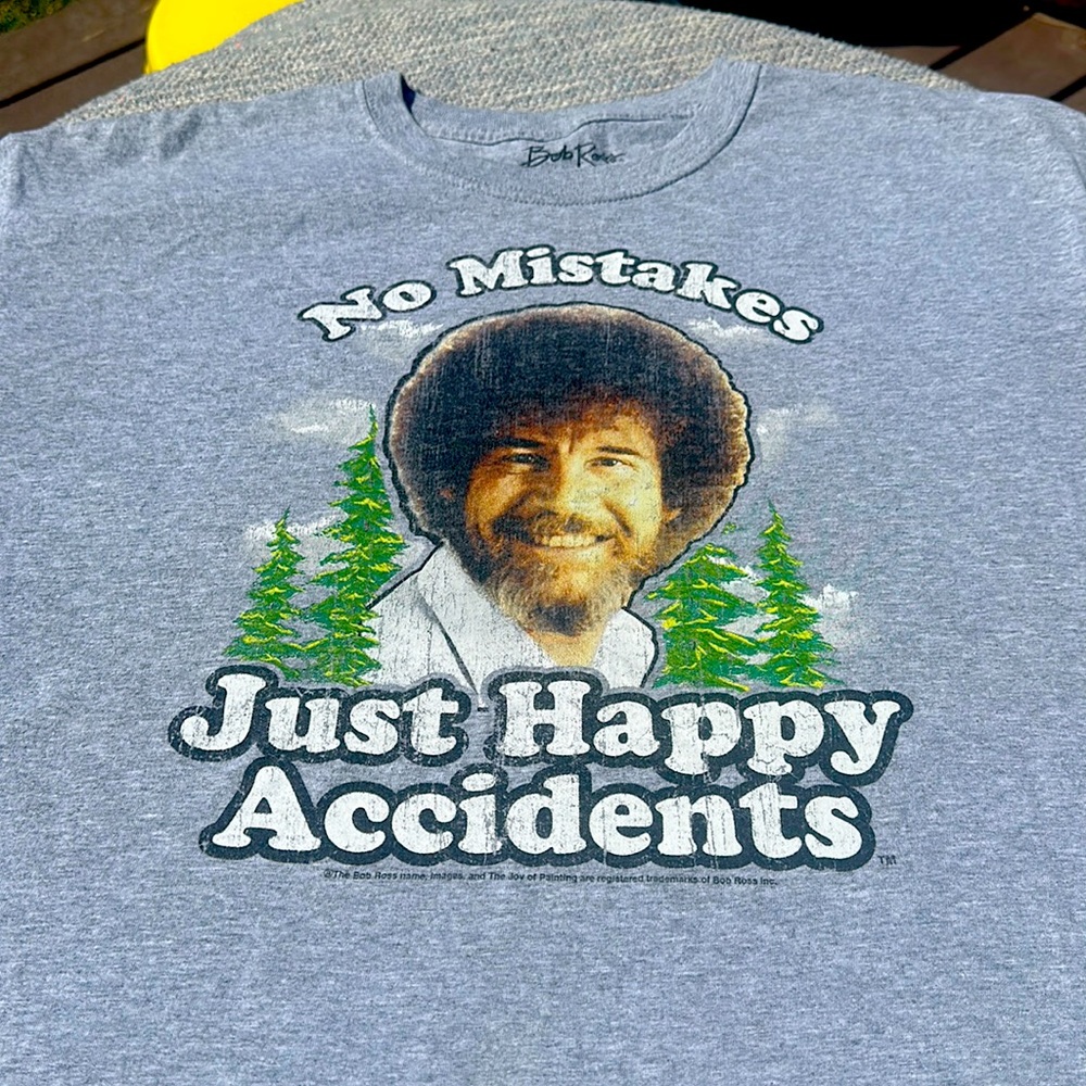Bob Ross T-shirt Short sleeves